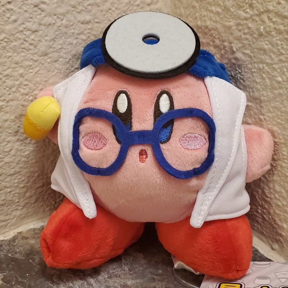 Plush - Doctor Kirby 5 inch (NEW) - Nintendo